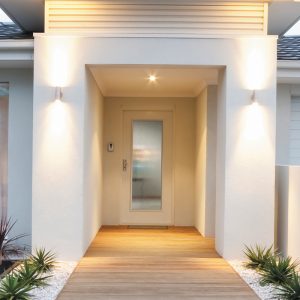 Stucco Grand Entrance