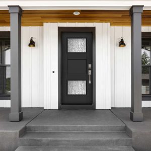 High-Contrast Entryway